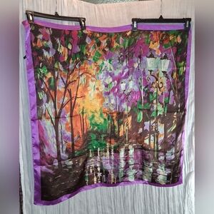 Vibrant Multicolor Artistic Scarf